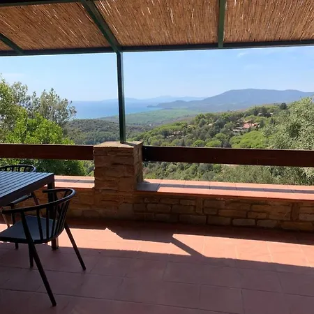Casa Aldo : Splendida, Con Vista Esclusiva Dom wakacyjny Castiglione della Pescaia